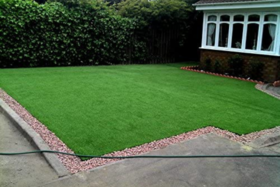 front yard artificial turf 